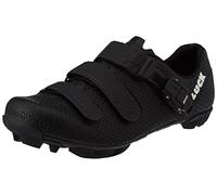 LUCK Zapatillas de Ciclismo MTB ODÍN con Suela de Carbono y Cierre milimétrico de precisión. (47 EU, Negro)