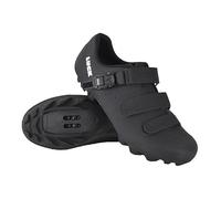 LUCK Zapatillas MTB Cronos | Zapatillas de Ciclismo para Hombre y Mujer | Zapatos Bicicleta Montaña | Suela de Carbono | Cierre Milimétrico (42, Negro)