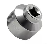 LUCKCDUO Herramienta de llave de metal de perfil bajo para cambiar fácilmente el filtro de aceite y coches (27 mm)