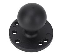 LUCKDANO 1,5 Pulgadas de Montaje de Bola, Placa Redonda de Placa Redonda de 1,5 Pulgadas Adaptadora de Dispositivos Electrónicos Universales de Montaje Base de de Bola Base con para RAM y