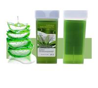 LUCKDANO 12 Sabores Cartucho de Cera Depilatoria Cabello de Depilación Kit de Cera de 100 G Roll sobre Cera Caliente con 12 Aromas para Todas las Partes del Cuerpo PELETIR (Colores variados #39)