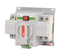 LUCKDANO 220 Transferencia Automática ZGQ1M-63 Disyuntor de Interruptor de Transferencia Automática de Doble Potencia 220V 63A 2P - Cortocircuito y Sobrecarga Confiables para Uso en Oficina