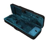 LUCKDANO 4/4 Estuche de Violín Rectángulo Duro de Espuma de Tela de Oxford Caja Liviana con para el Violinista Suministros Accesorios Almacenamiento