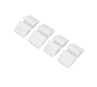 LUCKDANO 4 Patas de Soporte para Puerta de Mascotas, Refuerzo Triangular para Vallas para Perros, Material PP de Primera Calidad, Fácil Instalación, Ideal para Puertas, Pasillos, Escaleras