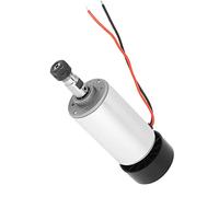 LUCKDANO 775 Motor CNC 300W 52mm DC 48V Husillo CNC Motor Refrigerado ER11 para Máquina de Grabado - Alto, hasta 12000 RPM, Ideal para Tallado de Madera y Perforación de PCB