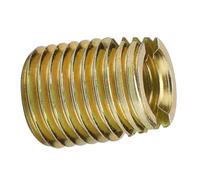 LUCKDANO a Rosca de Buje 20 Piezas Insertos de Rosca de Acero Al Carbono M6x1.0 y M9x1.0 |Accesorios de Reparación de Roscas Galvanizadas para Automoción, Construcción y Más (#9)