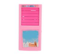 LUCKDANO Aire Acondicionado para Niños Juguete High Simulation Dollhouse Muebles Muebles de Plástico de Abdominales Rosados con Detalles Reales para Favores de Fiesta Regalos de