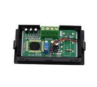 LUCKDANO Amperímetro con Pantalla Digital LCD DC 100 A: Medidor de Panel LED de Alta Precisión con Resistencia de Derivación de 100 A/75 MV para Medición de Corriente Precisa, Fácil Instalación y