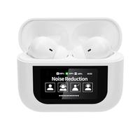 LUCKDANO Auriculares de Traducción Idioma Auriculares de Traducción de 144 Idiomas con Aplicación, Pantalla Táctil, Reducción Inteligente de Ruido, Bluetooth 5.4, Viajes, Compatibles