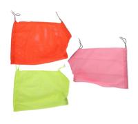 LUCKDANO Bolsa de Baño de Gatos, Percha para Perros para la Bolsa de la Uña de Aseo de Gato Poliéster de Lavado de Suave de Malla de Arandela para de Malla para Recorte de Corte de Uñas (Naranja +
