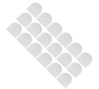 LUCKDANO Bolsa Protectora Antiestática para Reproductores de CD, 100 Uds., 7 Pulgadas, Protección contra el Desgaste, Diseño Blanco