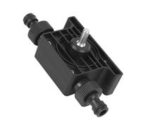 LUCKDANO Bomba Eléctrica Portátil Accionada por Taladro: Bomba Compacta de Aceite y Agua con 2 Conectores, Resistente a la Corrosión, Alta Eficiencia, Fácil de Usar y Almacenar (de Aceite Negro)