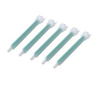 LUCKDANO Boquilla de Mezcla Epoxi, Accesorios de Dispensador Adhesivo Mezclador Epoxi Se Usa con Pegamento de Ajuste Rápido 10pcs 6.1in para Recorte de Pezuñas de Vacas