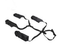 LUCKDANO Botas de Lluvia para Perros, Pantalones Anti -Dirt para Perros Botas de Suspensión de con Leggings Ajustables sin Deslizamiento para el Día de Invierno Nevado Caminar Al Aire Libre (S)