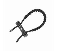 LUCKDANO Bow Sling Tiro con Cuerda de Muñeca para Tiro con - Correa de Alta Resistencia para un Mejor Control del - Accesorio de Muñeca de Ajuste Universal (Black)