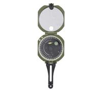 LUCKDANO Brújula Geológica Profesional de Alta Precisión para Exteriores - Brújula Fluorescente Resistente Al Agua con Pantalla Luminosa para Estudios Geológicos y Orientación - Diseño de Aleación