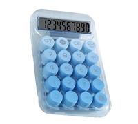 LUCKDANO Calculadora Pequeña Mecánica Linda Calculadora de Escritorio - Pantalla Digital Clara con Botones Grandes para un Uso Fácil - de Escritorio Básica Ideal para Estudiantes y Tareas de Oficina