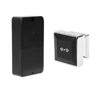 LUCKDANO Cerradura Electrónica Inteligente - Cerradura Antirrobo por Inducción de Tarjeta de Identificación para Sauna, Baño, Guardarropas y Archivadores - Alta Seguridad con Tiempo de Espera