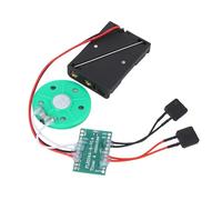 LUCKDANO Chip de Sonido Mp3, Módulo de Sonido de 4 Minutos, Control de Botones, Chip Grabable de de Música DIY para Tarjetas de y Cajas de Regalo DIY