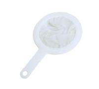 LUCKDANO Colador de Malla Fina - Tamiz Ergonómico para Jugo, Leche, Miel y Sopa - PP y Poliéster de Calidad Alimentaria Esencial de Cocina para Colar Tamizar (Tipo 2)