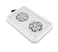 LUCKDANO Colector de Polvo de Uñas Ventiladores Dobles Potente Succión 10 Engranajes Control de Velocidad Continuo Pantalla LED Colector de Polvo de Vacío de Uñas Portátil para Salones