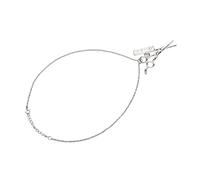 LUCKDANO Collar Grande con Colgante de Tijeras y Peine, Hecho de Aleación, Exquisita Joyería de Peluquero, Adecuado para el Uso Diario, un Regalo para peluqueros. (SILVER)