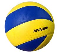 LUCKDANO Competición de Entrenamiento de Voleibol MVA300 Voleibol de Interior: Construcción de Cuero de 8 Piezas para un Mejor Control;Entrenamiento, Talla Estándar 5.