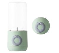 LUCKDANO Copa de Licuadora, Fabricante de Softie de la Botella de Licuadora Eléctrica con Exprimidor de Licuador Portátil 6 Cuchillas USB Recargable Frutas de Frutas Expulsor de Taza de Taza para la