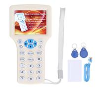 LUCKDANO Copiadora de Tarjetas NFC, Lector de Tarjetas IC de 10 Frecuencias, Escritor de Claves de Identificación, Pantalla de 2,8 Pulgadas para 125 KHz y 250 KHz