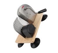 LUCKDANO Cortador de Pan Manual Cortador de Pan Manual con Espesor Ajustable y Diseño de Manivela, Adecuado para Uso Doméstico y comercial.