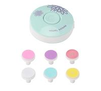 LUCKDANO Cortauñas Eléctrico, Cortauñas Portátil Higiénico Seguro para Bebés Recién Nacidos con 6 Cabezales de Lijado, Material ABS de Pulido Silencioso