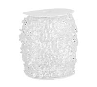 LUCKDANO Cortina de Cuentas de Cristal de 99 Pies y 30 M - Tira Decorativa de Cuentas de Cristal Acrílico de Alta Calidad - Telón de Fondo de Cortina para Fiesta de Boda DIY Decoración Perfecta para