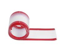 LUCKDANO Cubierta Protectora para Bisagras de Puertas para Niños, Protector de Seguridad Antipellizcos, Tira Protectora para Huecos de Puertas, Material Transparente/esmerilado, 120x10cm, Adecuada