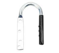 LUCKDANO de Elevación de Acoplador de Remolque de 2 Pulgadas, 1-7/8, de Lengüeta de Goma de Acero Galvanizado para RV, Caravana, Barco, Agarre de Elevación de Lengüeta Resistente y Duradero