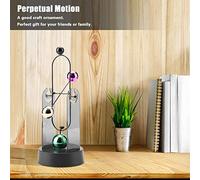 LUCKDANO Dispositivo de Columpio Electrónico, Decoración de Escritorio de Arte Dinámico, Alimentado por Baterías 4AA, Movimiento Continuo, Adorno Creativo y Divertido Adecuado para el Hogar y la