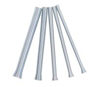 LUCKDANO Doblador de Tubos con Resorte Juego de Dobladores de Tubos con Resorte, Kit de 5 Piezas para de Acero de Pared Delgada de Aluminio y Cobre, Incluye Dobladores de 5/8 pulg., 2 pulg., 3/8 .,