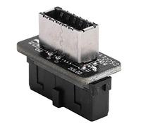 LUCKDANO Enchufe del Panel Frontal de la Placa Base USB3.0 19P/20P Al Adaptador Tipo E | USB 3.1 Gen 2 de Alta Velocidad con Resistente Antiinterferencias | Compatible con Conector de 20 Pines