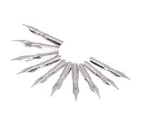 LUCKDANO Escritura de Reemplazo de Caligrafía Juego de Puntas de Caligrafía de 10 Piezas - Puntas de Pluma de Primera Calidad para una Escritura Cómoda - Ideal para Principiantes y Profesionales -