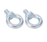 LUCKDANO Eye Lifting Pernos de Elevación de 2 Piezas Pernos de Argolla de Acero Al Carbono Galvanizado Diseño de Rosca Profunda para Mayor Estabilidad e Ideal para Aplicaciones Portuarias, de (M20)