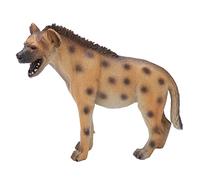 LUCKDANO Figura de Hiena Adorno Decorativo de Plástico de Animal Salvaje Realista en 3D: Ayuda a los Niños a Aprender a Identificar Animales, Adecuado para Escritorios de Hogar y Oficina.