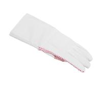 LUCKDANO Guante de Esgrima Guante de Esgrima de Cuero para Mano Izquierda - de Entrenamiento Protector Antideslizante para Sable, Florete y Espada - Agarre Mejorado, Protección de Alta Resistencia,