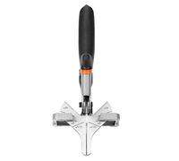 LUCKDANO Inglete Multiángulo Cizalla Multiángulo - 0°-135° Cortador de Juntas de Acero Inoxidable Herramienta Manual para Conductos de Cableado de PVC y Reparaciones de Madera Decorativa, Diseño