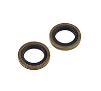 LUCKDANO Interruptor de Luz de Freno Hidráulico Universal para Motocicleta, Sensor de Presión de Aluminio Duradero Compatible con Motocicletas, Fácil Instalación con Arandelas (M10x1.25)