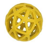 LUCKDANO Jolly Hueco de 10 Pulgadas - Juguete Interactivo para Masticar Mordeduras para Perros - Goma Premium, Diseño Flexible, Liviano y - para Diversión en Interiores y Exteriores (Talla Grande)