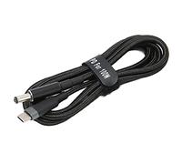 LUCKDANO JORINDO Cable de Carga para Portátil 100W - Tipo C a DC Macho, Carga Rápida con Tecnología PD de Doble Chip, 2m de Largo, Cargador Portátil para Portátiles y Dispositivos (JD0608-2 (2