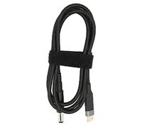 LUCKDANO JORINDO Cable de Carga para Portátil 100W - Tipo C a DC Macho, Carga Rápida con Tecnología PD de Doble Chip, 2m de Largo, Cargador Portátil para Portátiles y Dispositivos (JD0608-1 (1 metro))
