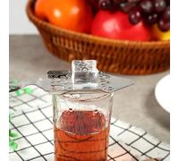 LUCKDANO Juego de Fuente de Absenta, Barra de Cóctel de Ajenjo de Acero Inoxidable 304, Taza de Cristal, Cuchara para Beber.Adecuado para Métodos de Absenta.Diseño Exquisito con Múltiples Opciones