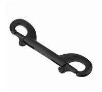 LUCKDANO KEEP DIVING Gancho de Clip de Doble Extremo de Acero Inoxidable Duradero de 90 Mm, 100 Mm y 115 para BCD y Equipos de Buceo, Resistente a la Corrosión, Operación con una Sola Mano (115mm)