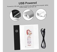 LUCKDANO Kit de Libro Plegable con Mini Bloc de Luz, 300 Hojas de Papel de Animación para Dibujar, Calcar y Crear Dibujos Animados con Tornillos de Encuadernación, Ideal para Artistas y Niños