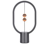LUCKDANO Lámpara de Equilibrio Luz de Escritorio LED de Absorción Magnética USB: Interruptor de Medio Aire Interactivo único para Decoración del Hogar u Oficina